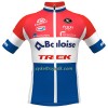 Cykeltøj + Cykelshorts 2023 Baloise-Trek Lions Hollandsk Mesterskab Rød Blå Hvid